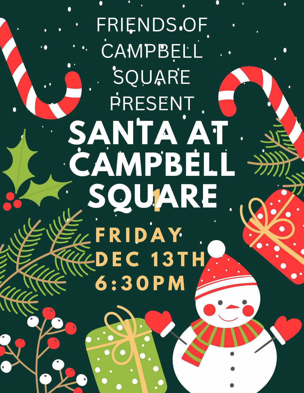 Santa at Campbell Square