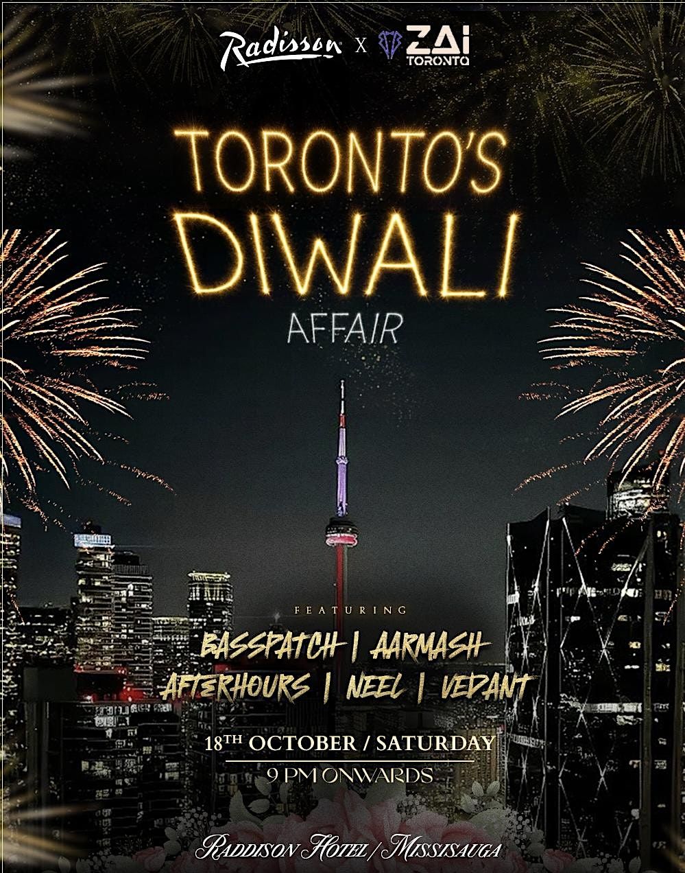 Toronto's Diwali Affair | Radisson Hotel | Dhol + Surprises