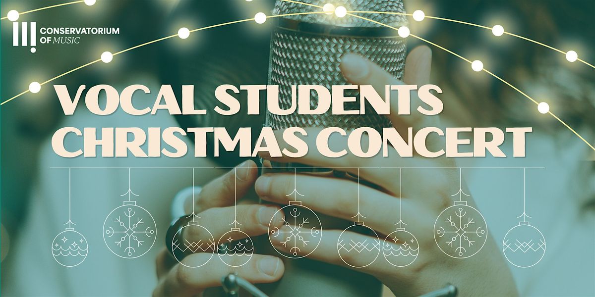 Vocal Students Christmas Concert