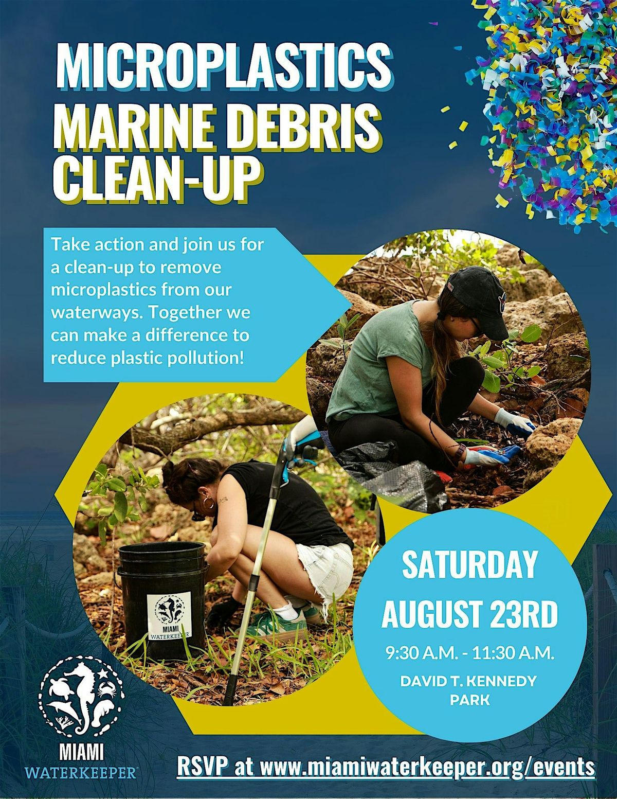 Miami Kellogg Cares Day - Microplastic Cleanup Event