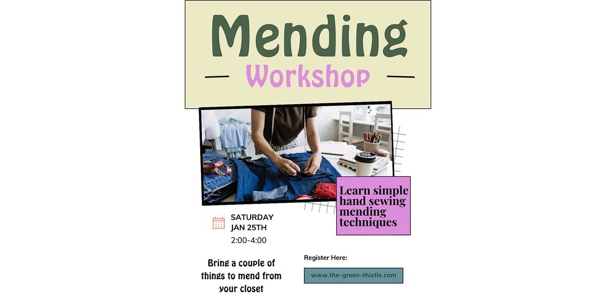 Simple Mending Workshop