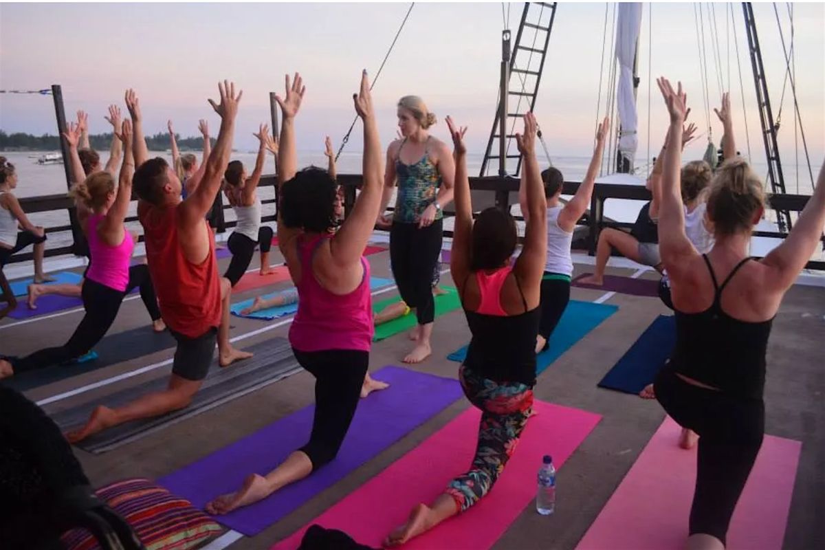 Yoga Cruise on the Detroit Princess