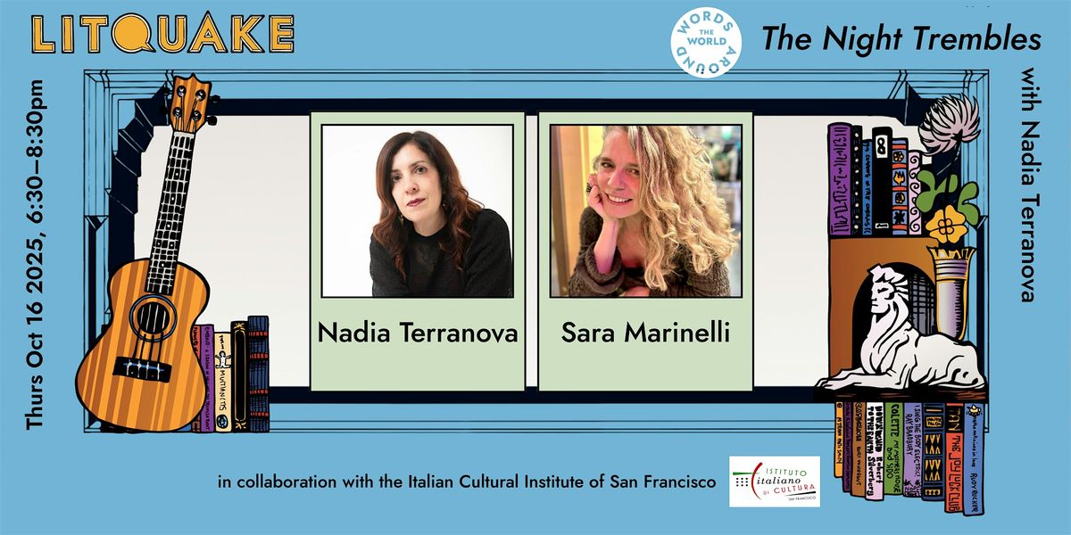 The Night Trembles: Nadia Terranova with Sara Marinelli