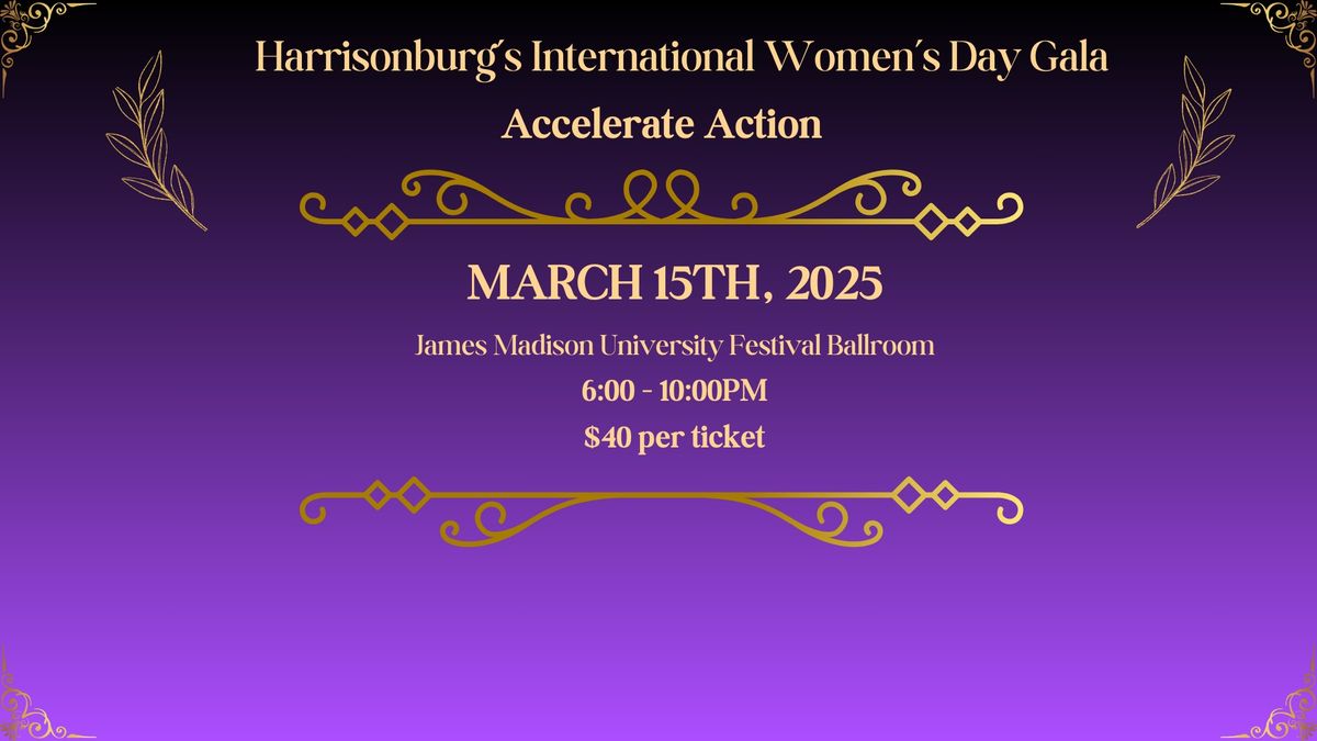 Harrisonburg International Women's Day Gala