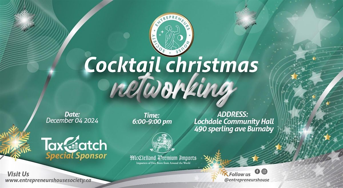 Cocktail Christmas Networking