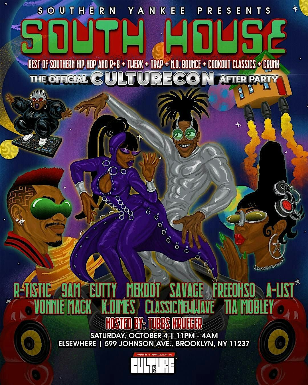 South House - The Official CultureCon Afterparty