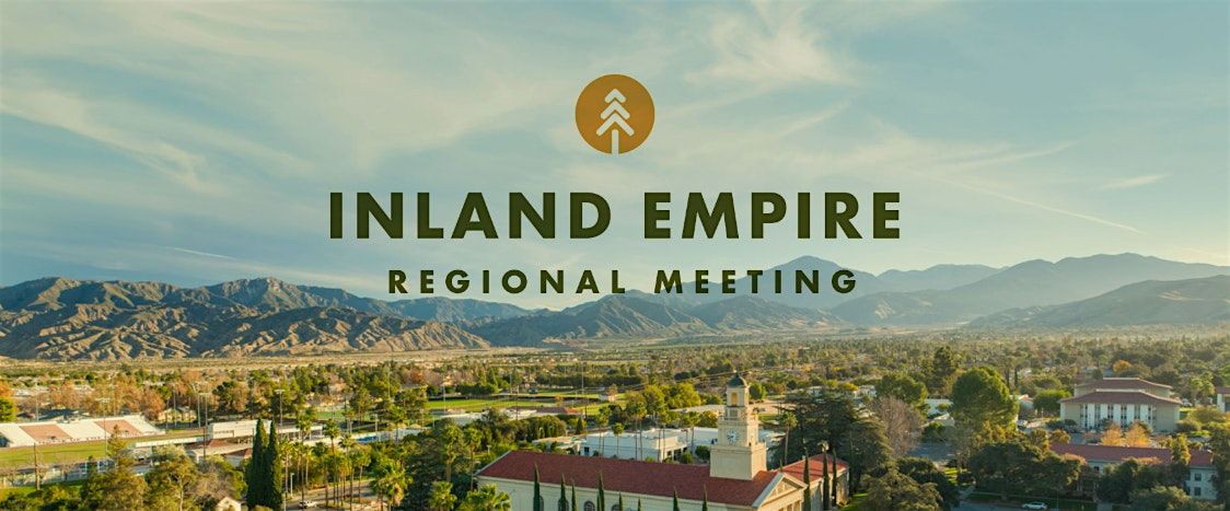 Inland Empire Regional Meeting Field Tour Registration