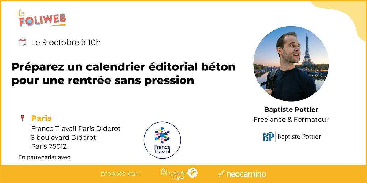Pr\u00e9parez un calendrier \u00e9ditorial b\u00e9ton pour une rentr\u00e9e  sans pression