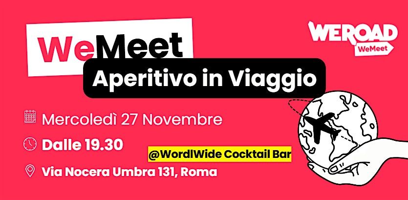 WeMeet | Aperitivo in Viaggio