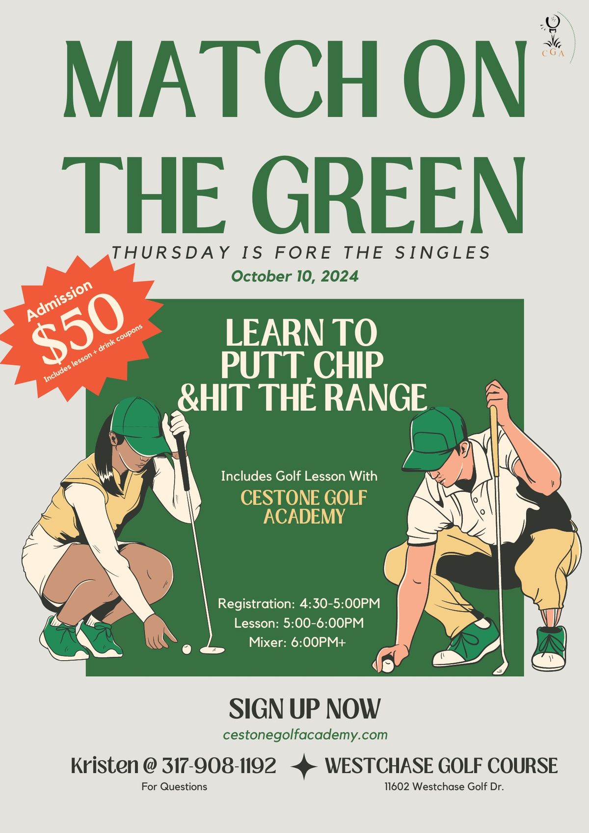 Singles Golf Clinic