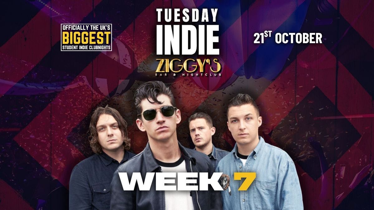 TUESDAY INDIE at Ziggy's - 21st October