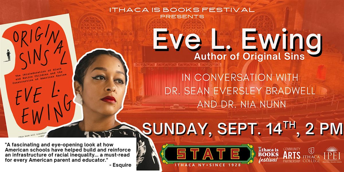 Eve L. Ewing at the State Theater