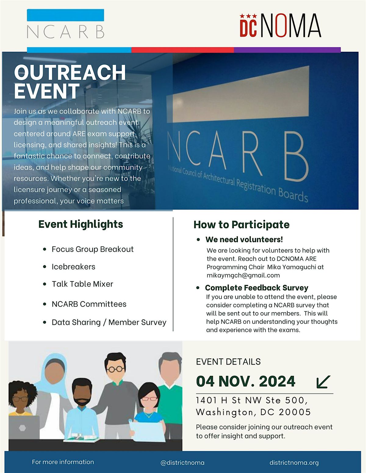 DC NOMA x NCARB Outreach Event