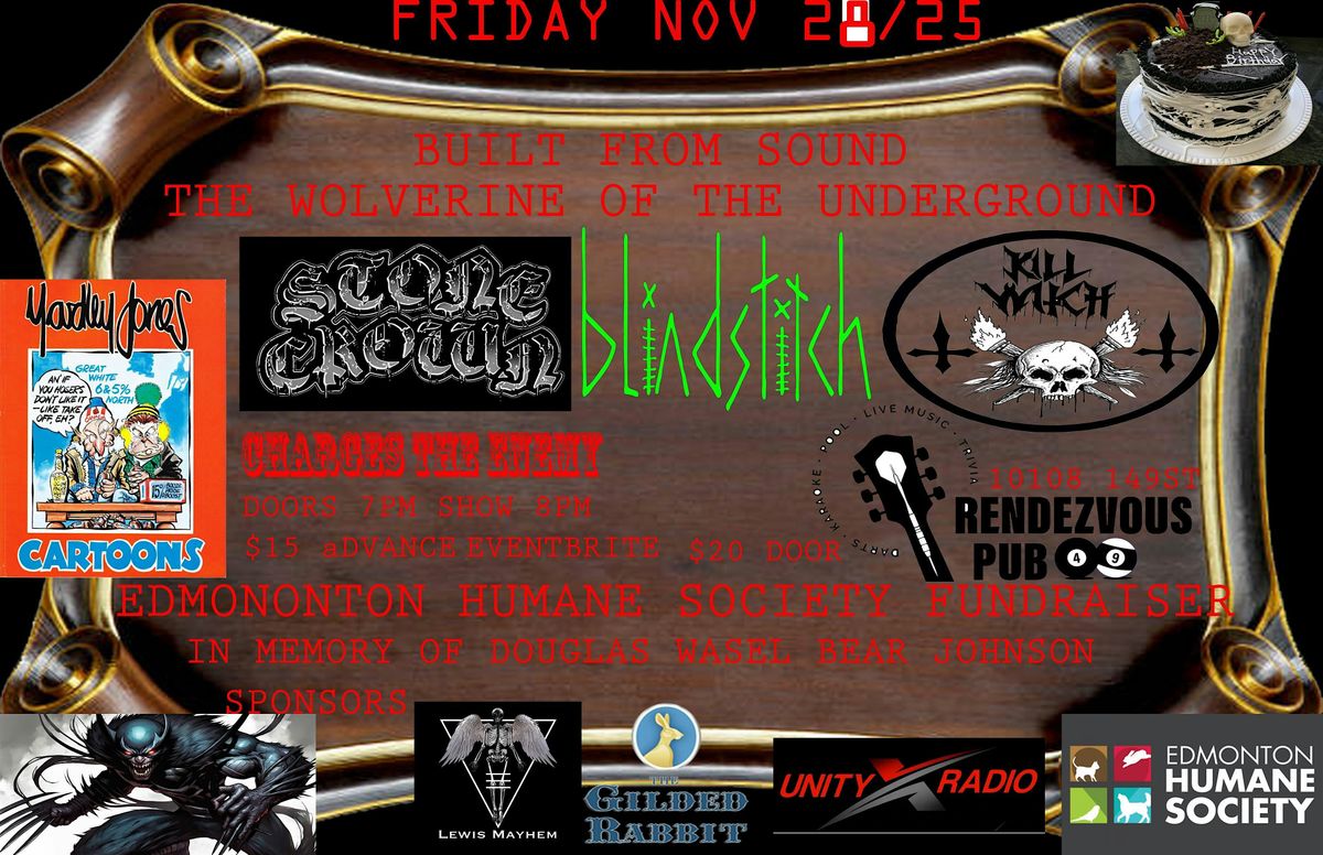 Charges the Enemy, Blindstitch, Stone Crown, K*ll Witch