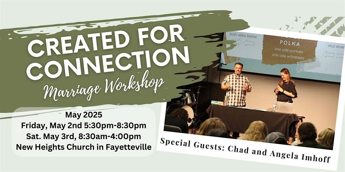 Created For Connection Marriage Workshop