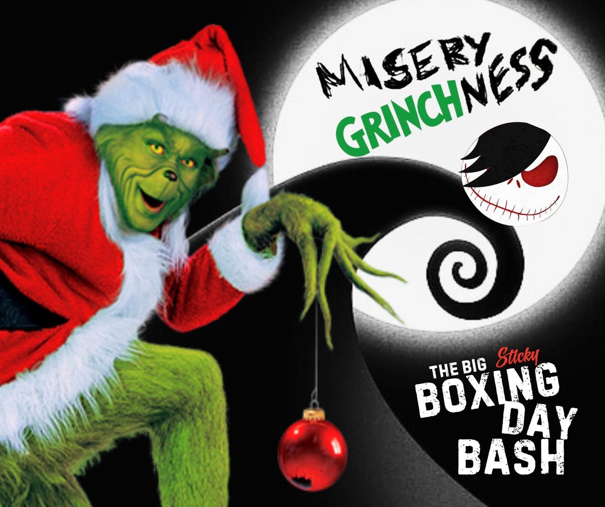 Misery Grinchness: The Big Boxing Day Bash