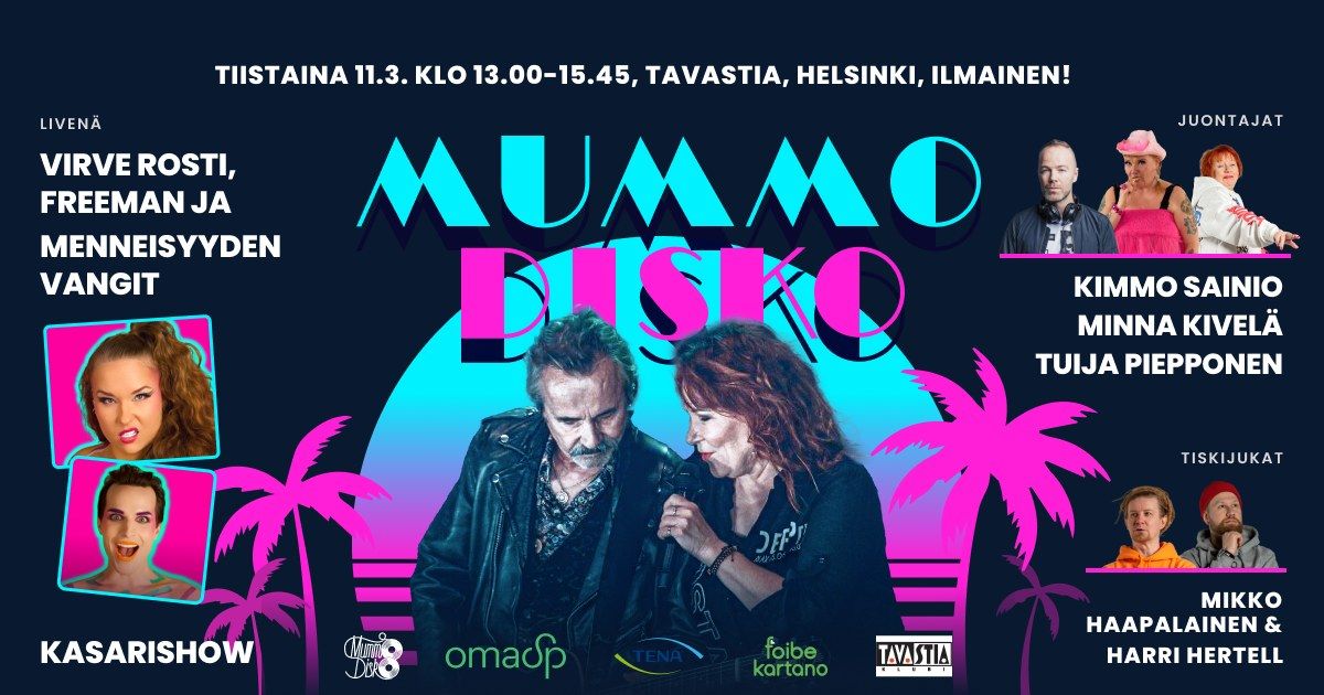 Mummodisko @Tavastia-klubi ti 11.3.