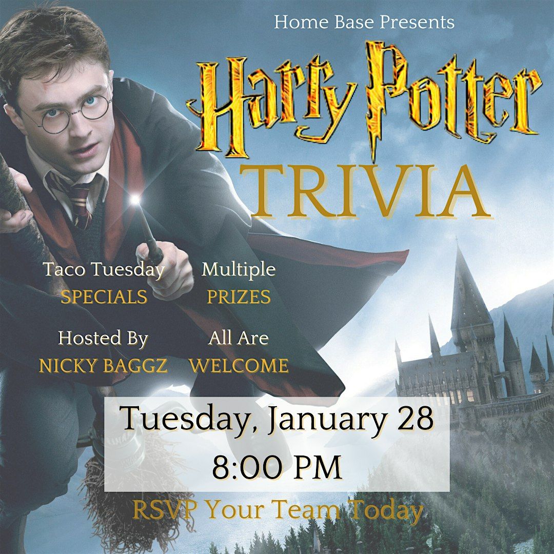 Harry Potter Trivia Tuesday Jan 28th