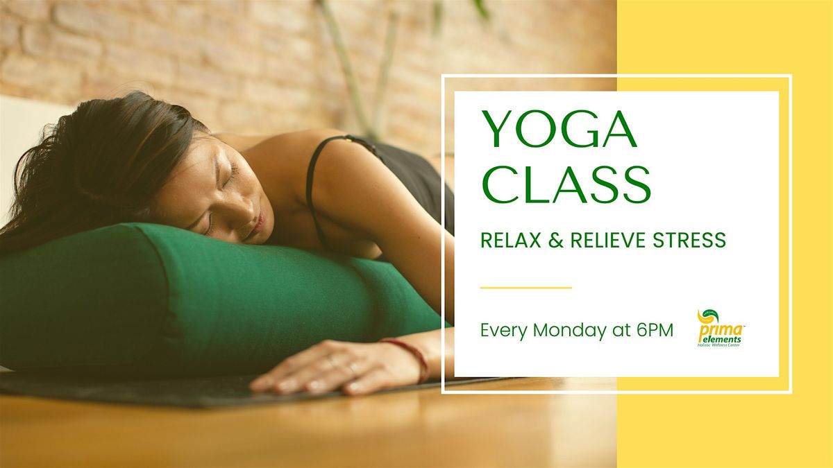 Monday Evening Yoga: Release & Relax