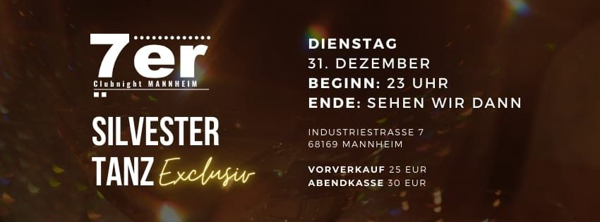 7er Clubnight MA Silvester Tanz 2024