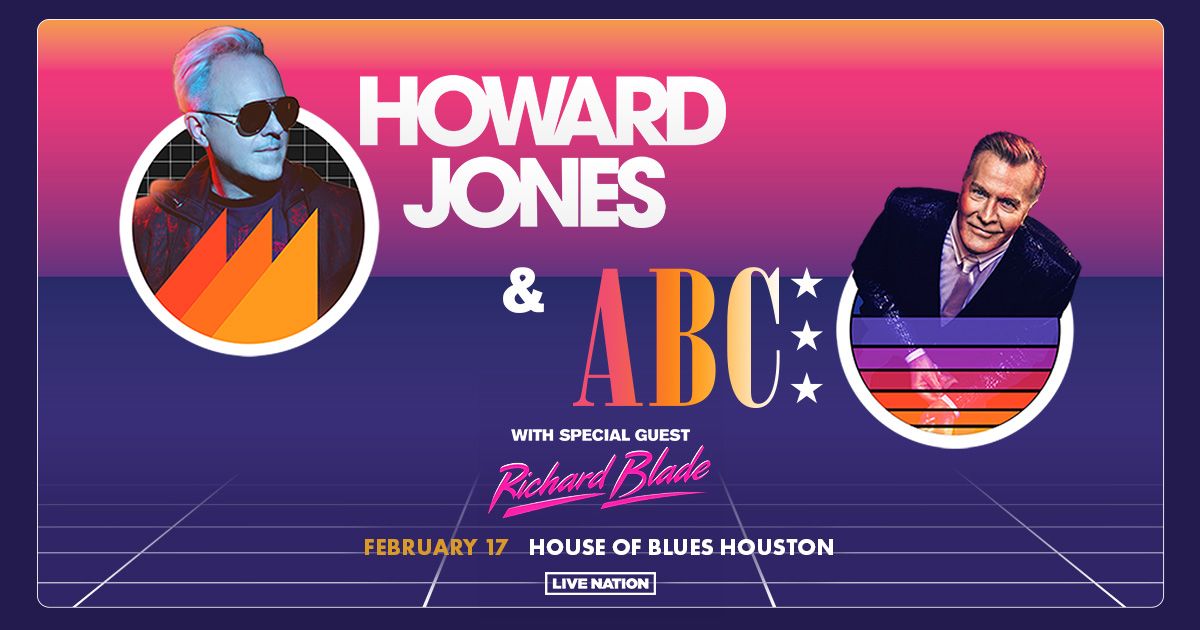 Howard Jones & ABC with Richard Blade