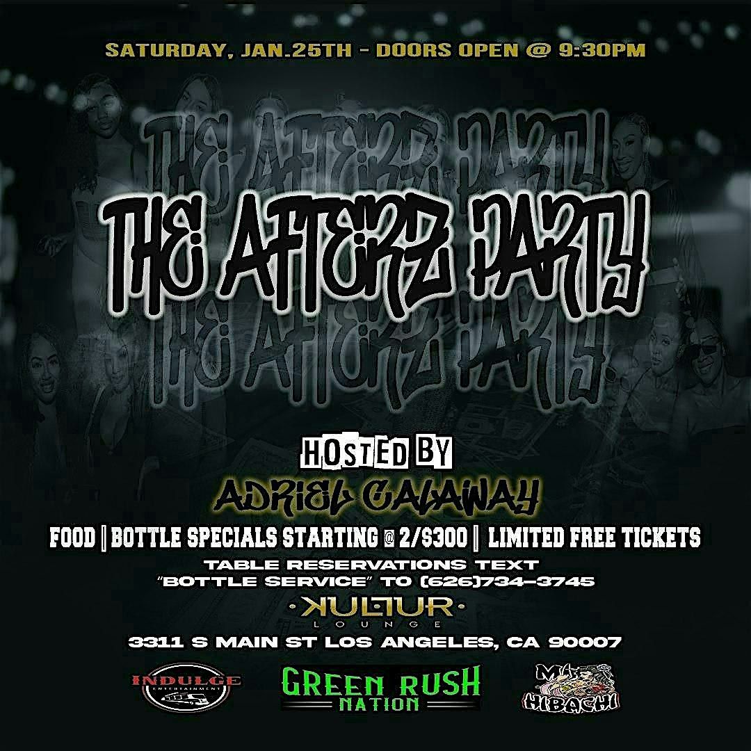 THE AFTERZ PARTY !