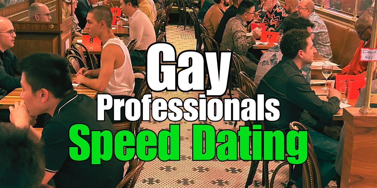 Gay Speed Dating for Professionals in NYC - Tues Dec 3rd