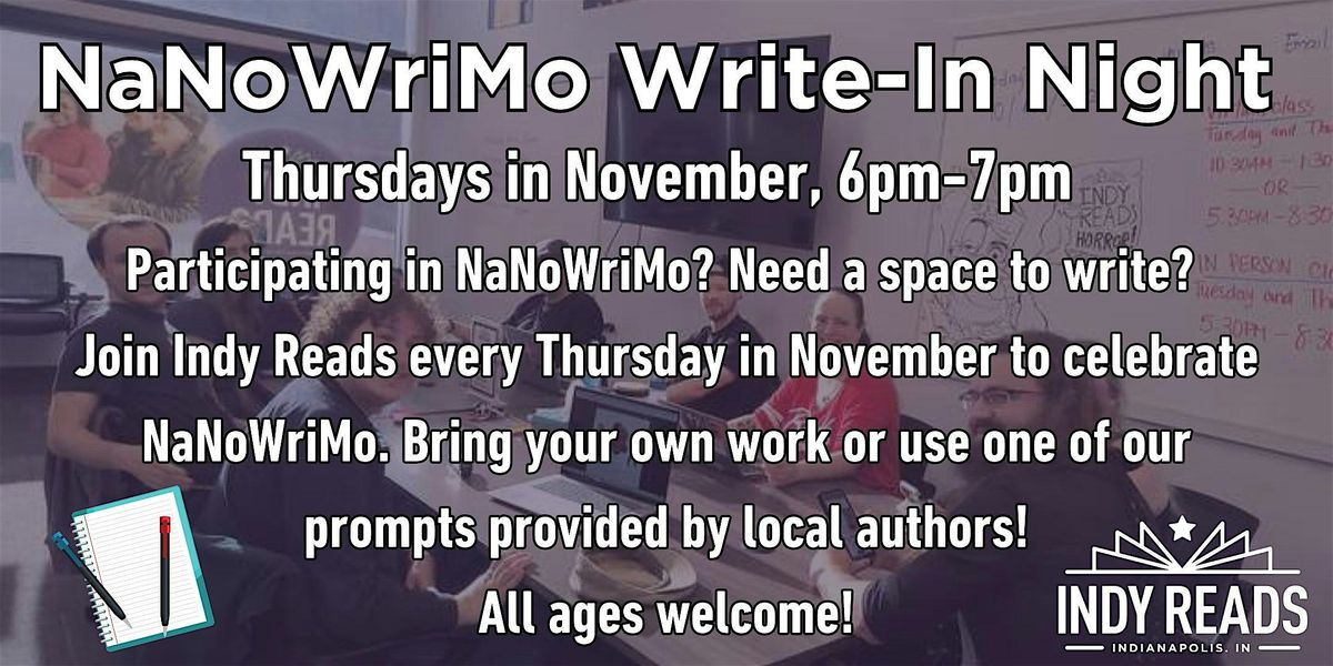 NaNoWriMo Write-in Nights
