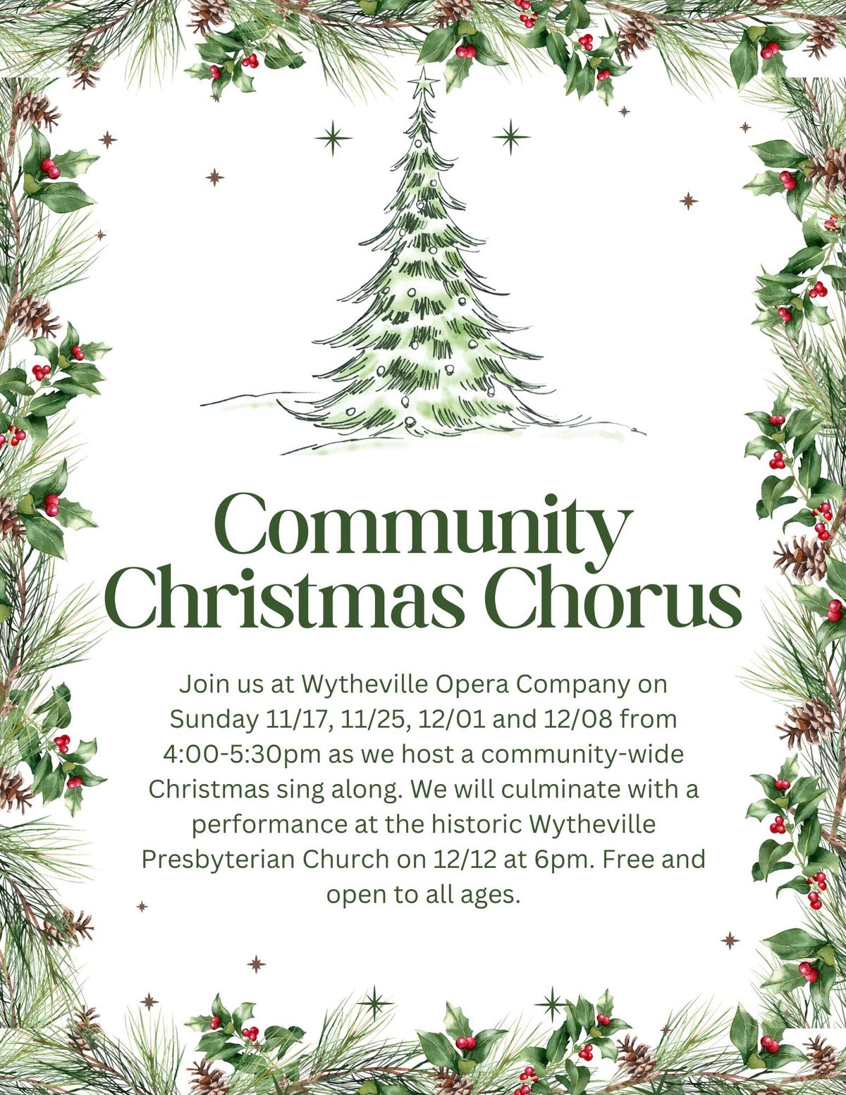 Community Christmas Chorus