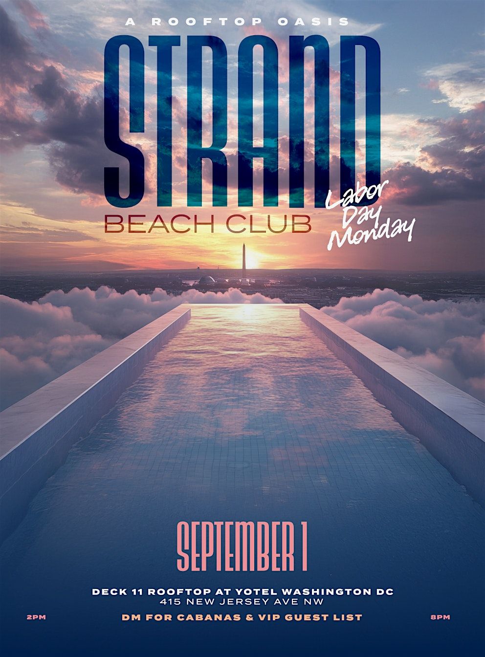 Labor Day Monday at Strand Beach Club