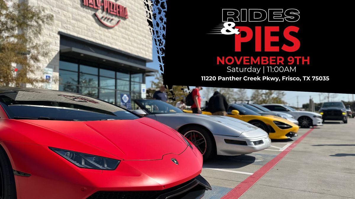 Rides & Pies - November