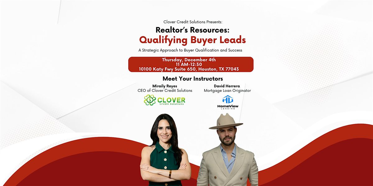 Realtor\u2019s Resources: Qualifying Buyer Leads