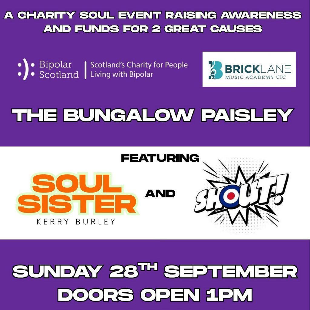 Soul Sister and Shout! Charity Event
