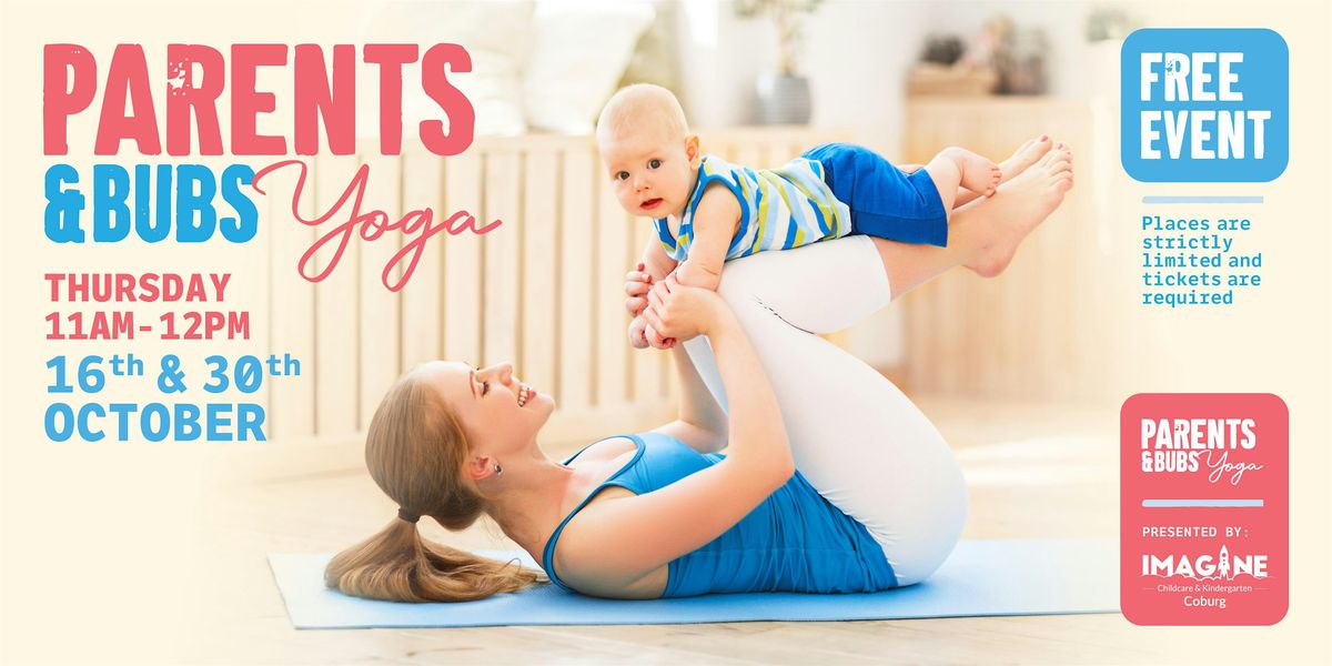 FREE Parents & Bubs Yoga Class in Coburg