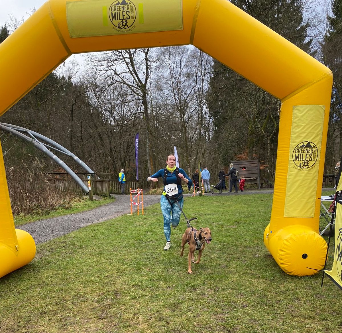 Hamsterley Forest Winter Trails Canicross 10k and Half Marathon