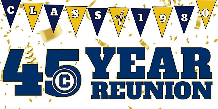 COLLINGWOOD HIGH SCHOOL CLASS OF 1980 45TH REUNION