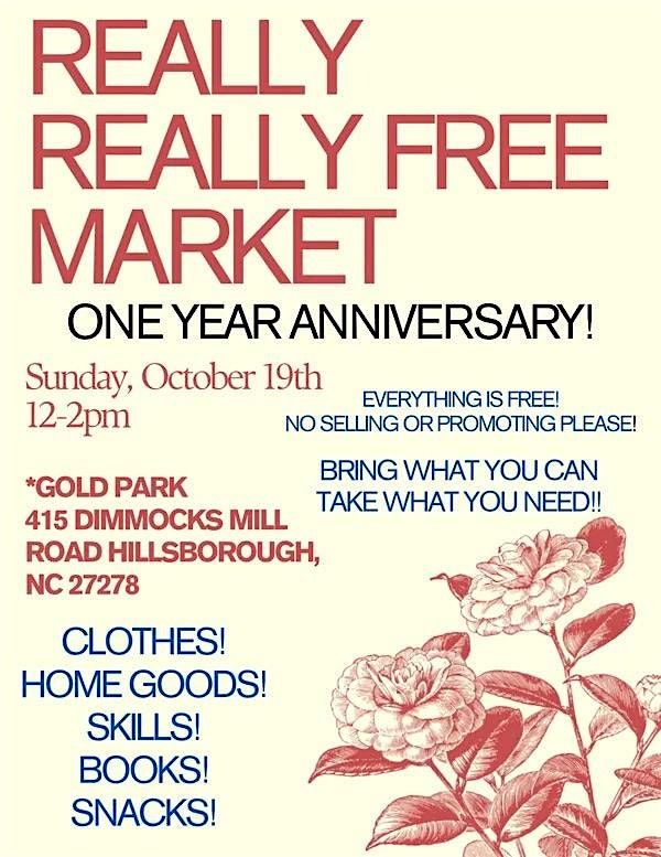 Hillsborough Really Really Free Market