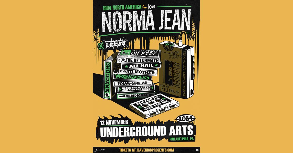 Norma Jean @ Underground Arts 11.12