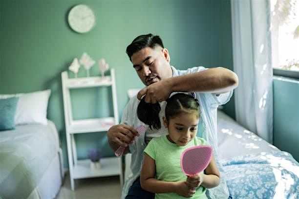 Daddy\/Daughter Hair Class