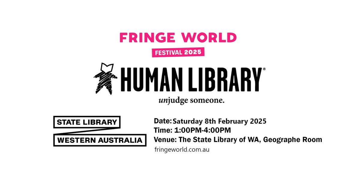 FRINGE Festival Human Library Book Cafe