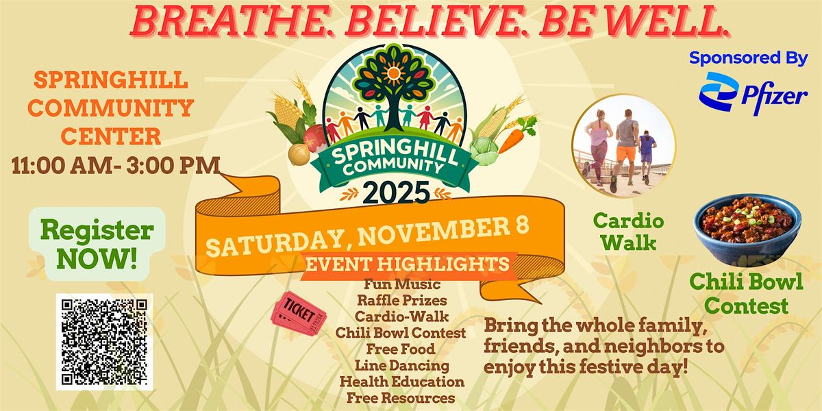Breathe. Believe. Be Well Health & Wellness Fair