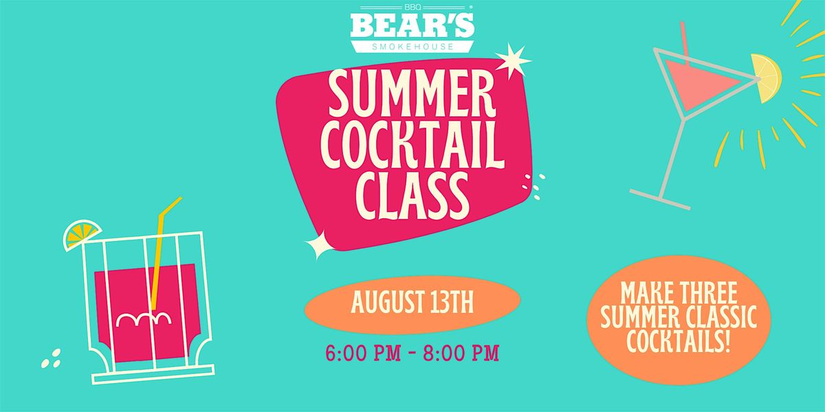 Summer Cocktail Class - Hartford