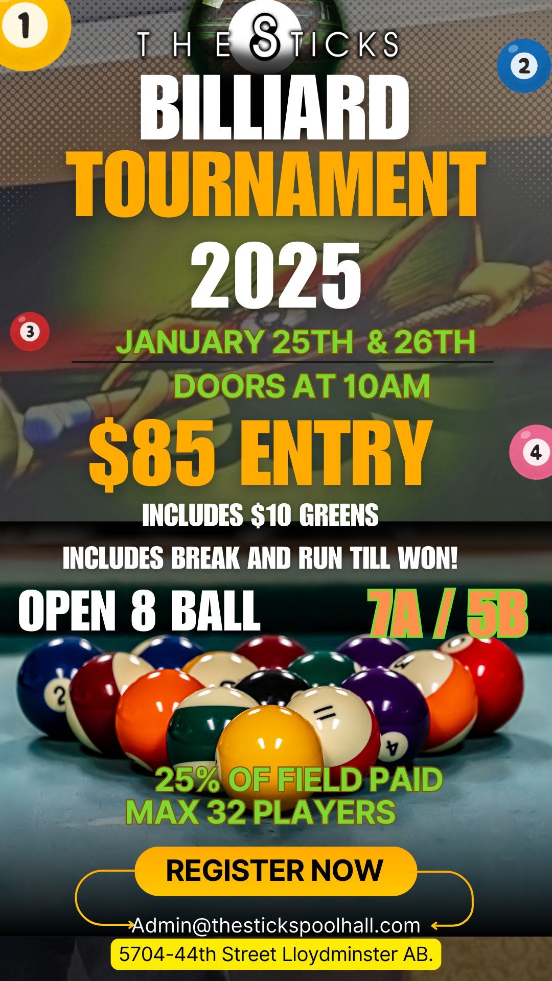 Deep Freeze Big Cash 8 Ball