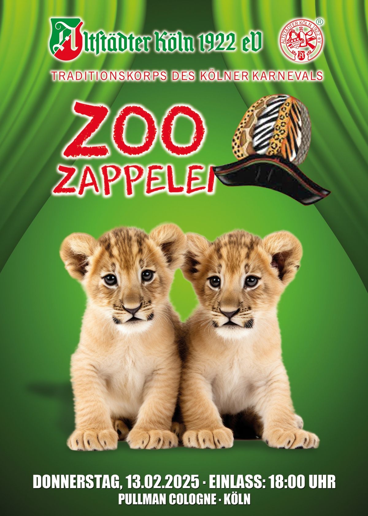 AUSVERKAUFT - Zoo Benefiz Party "Zoo Zappelei"