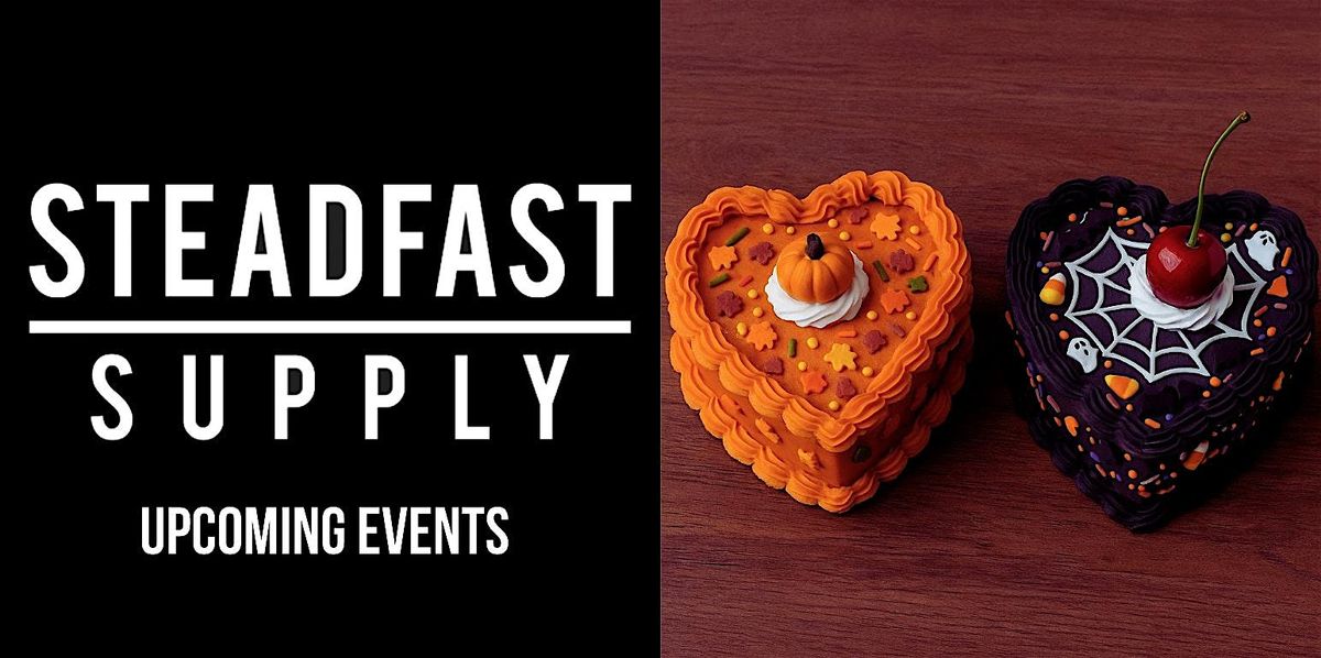 Faux Cake Decorating Workshop: Autumn & Halloween Edition