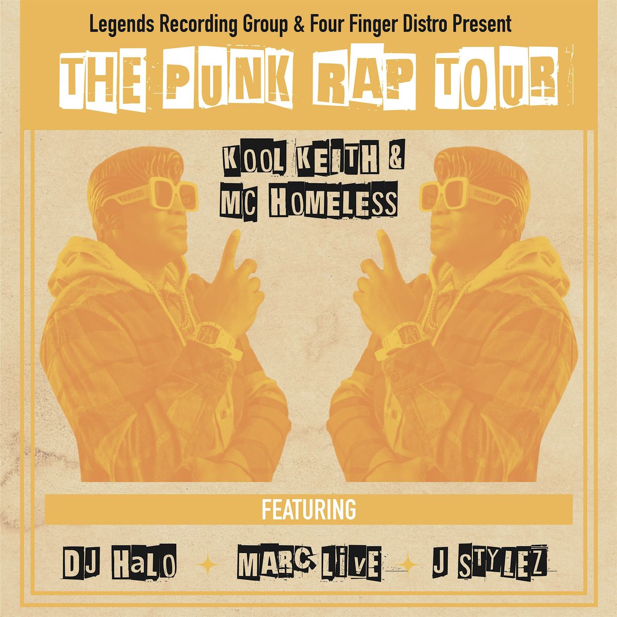 02.21.25 - Kool Keith, MC Homeless & More live in Las Vegas at Swan Dive