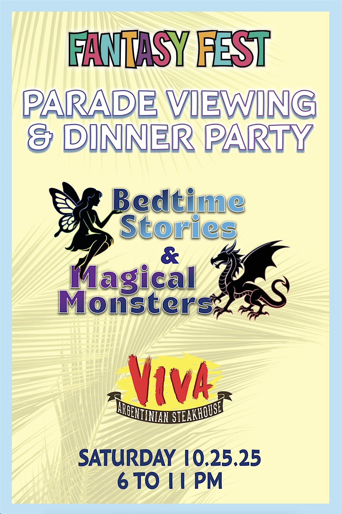 VIVA'S GRAND FINALE - VIEWING & DINNER PARADE PARTY
