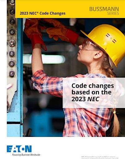 Eaton Bussmann Series 2023 NEC Code Update Seminar