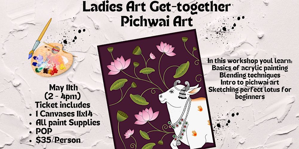 Ladies Art Get-together - Indian Pichwai Art