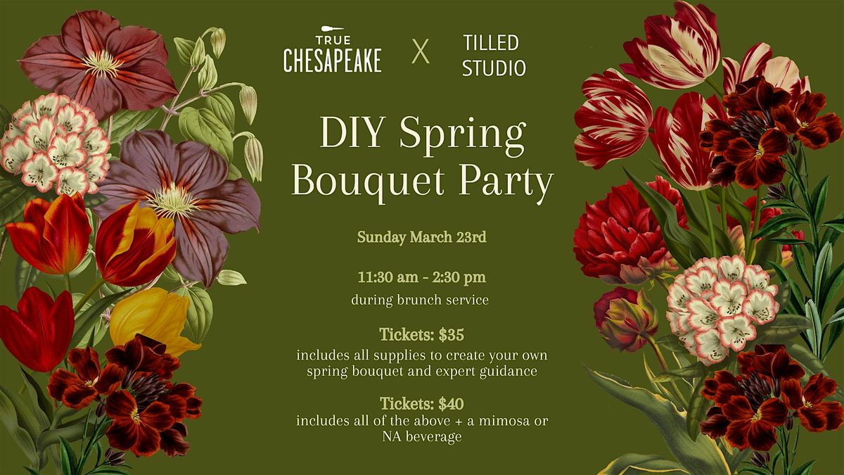 DIY Spring Bouquet Party